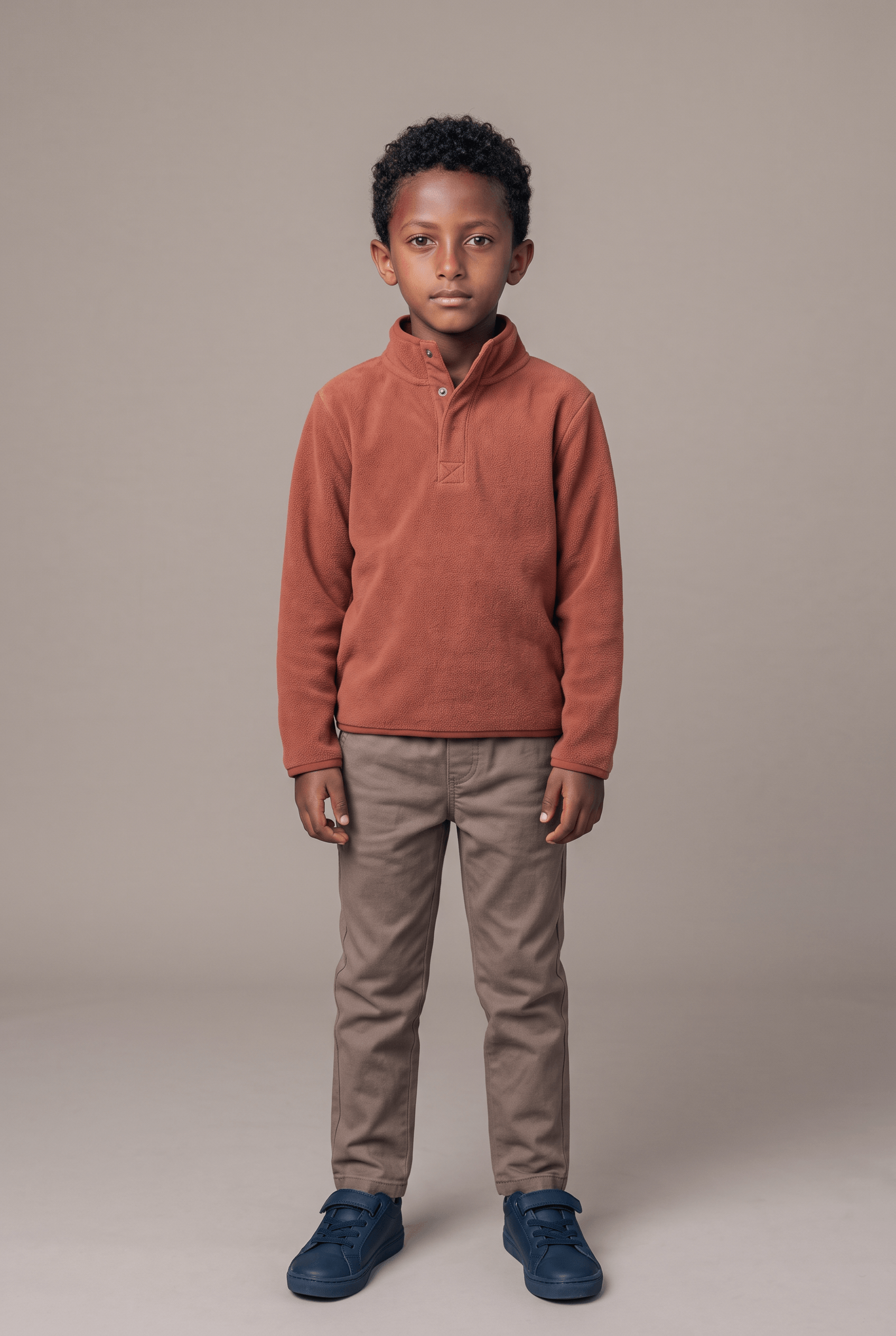 Elias β Curious Nature Kid β AI Fashion Model